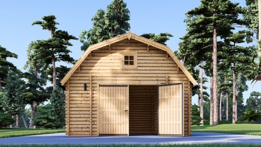 Garāža Mississippi 30 m² (5 m x 6 m), 44 mm