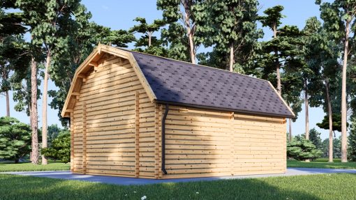 Garāža Mississippi 30 m² (5 m x 6 m), 44 mm