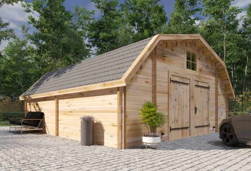 Garāža Texas 36 m² (5.95 m x 5.95 m), 44 mm