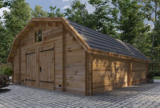 Garāža Texas 36 m² (5.95 m x 5.95 m), 44 mm