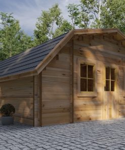 Garāža Texas 36 m² (5.95 m x 5.95 m), 44 mm