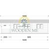 Vasarnīca Hymer 42 m² + 9 m² terase, 44 mm