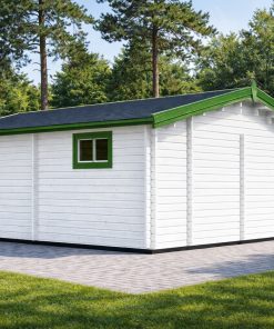 6×6 Dārza mājiņa ar terasi OLIVIA
