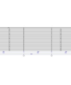 Tivoli - Divvietīga nojume ar škūni (5.95 m x 7.5m), 44 mm