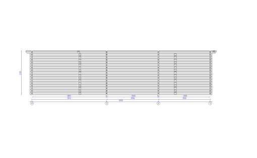 Tivoli - Divvietīga nojume ar škūni (5.95 m x 7.5m), 44 mm