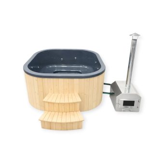 Akrila kvadrātveida kubls ar 26 kW ārējo krāsni