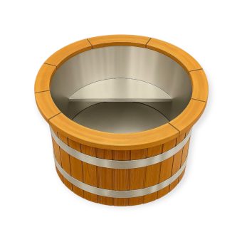 Aukstā ūdens kubls ar tērauda ieliktni