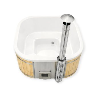 Akrila kvadrātveida kubls ar 35 kW integrēto krāsni