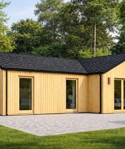 Valeri 80 m² (44 mm + 19 mm koka apšuvums)