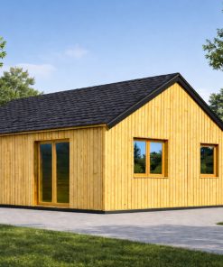 Valeri 80 m² (44 mm + 19 mm koka apšuvums)