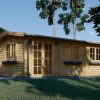 Dārza mājiņa NORA 24 m² – Skandināvu elegance dārzā