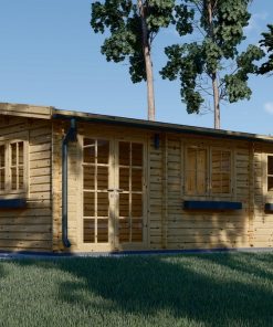 Dārza mājiņa NORA 24 m² – Skandināvu elegance dārzā