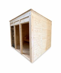 Eco sauna 2.4 x 2.4 m