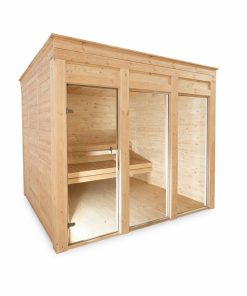 Eco sauna 2.4 x 2.4 m
