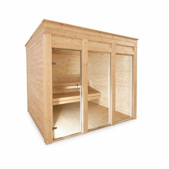 Eco sauna 2.4 x 2.4 m