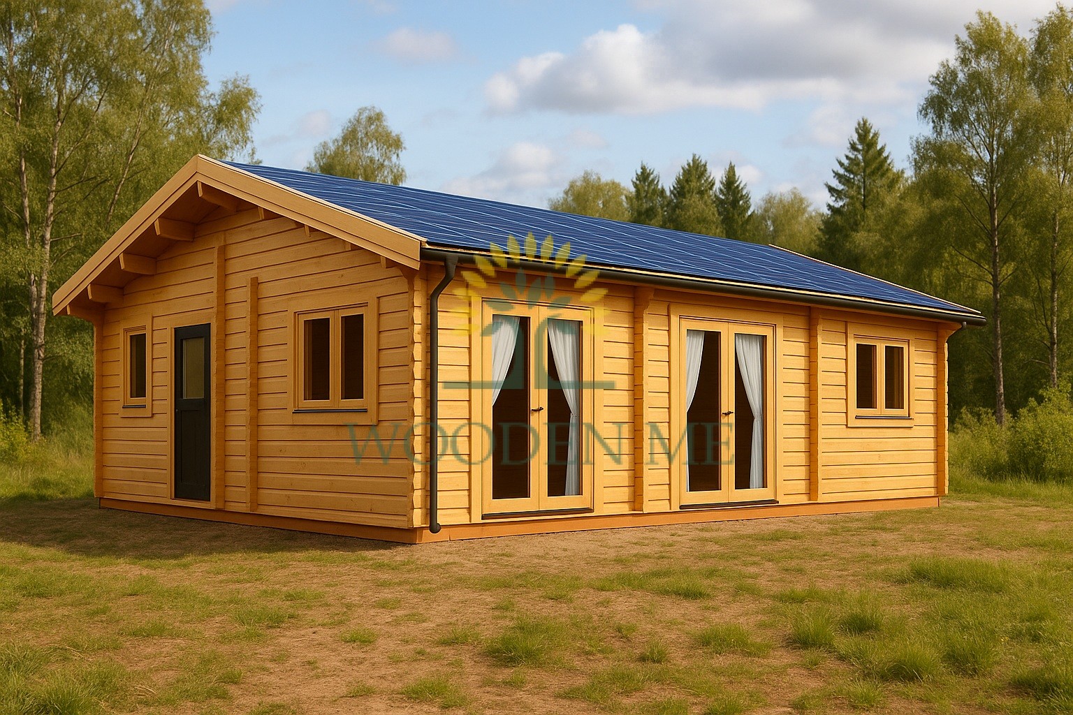 Koka māja Alice 72 m² Koka māja Alice 72 m²