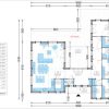 SCARLET koka māja 139 m² (16,9 × 14,2 m), 44 mm + apšuvums