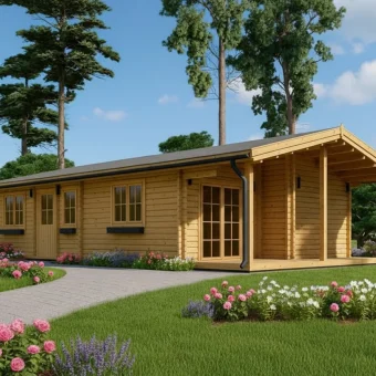 LINCOLN 72 m² 6×12 m, 66 mm