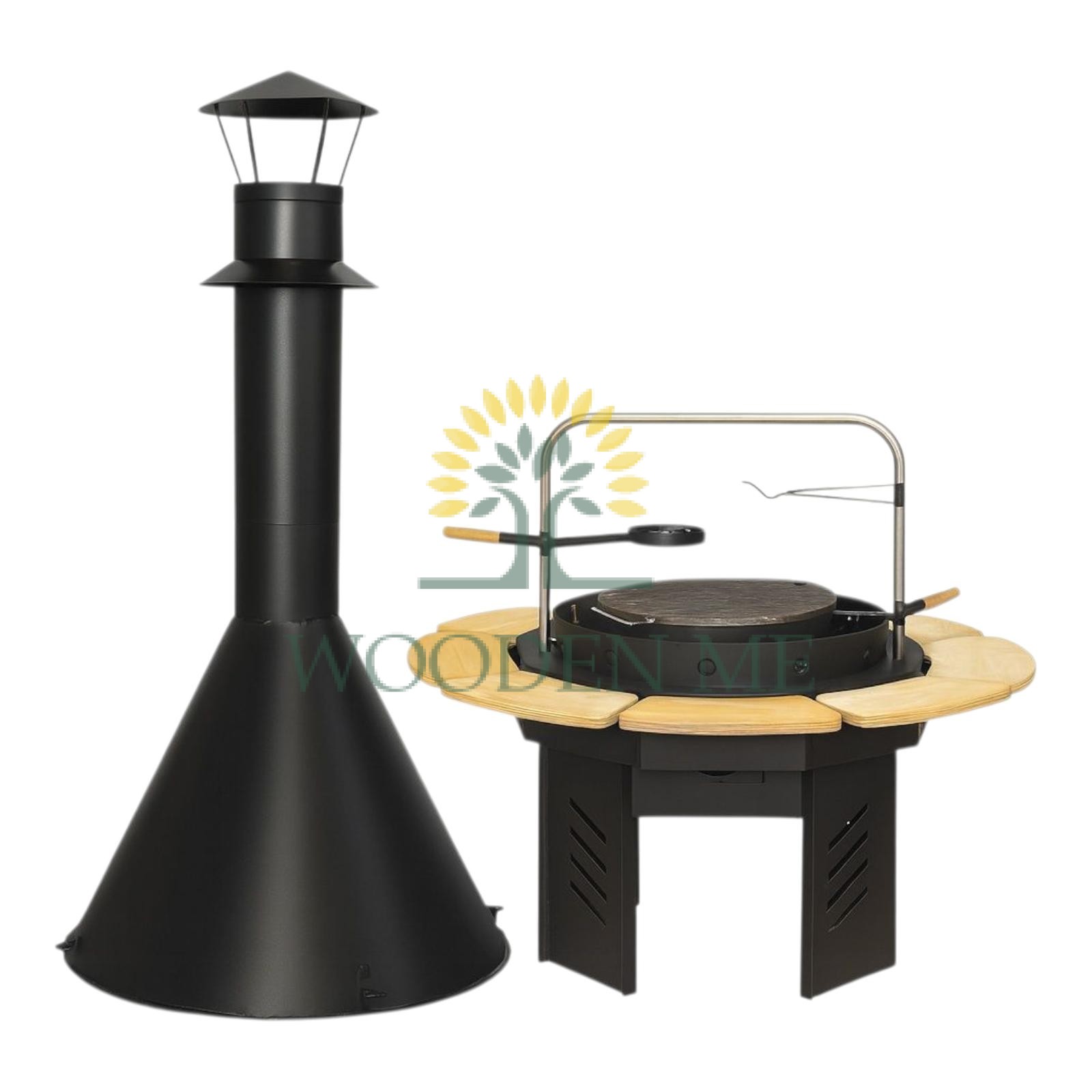 Flame liels bārbekjū