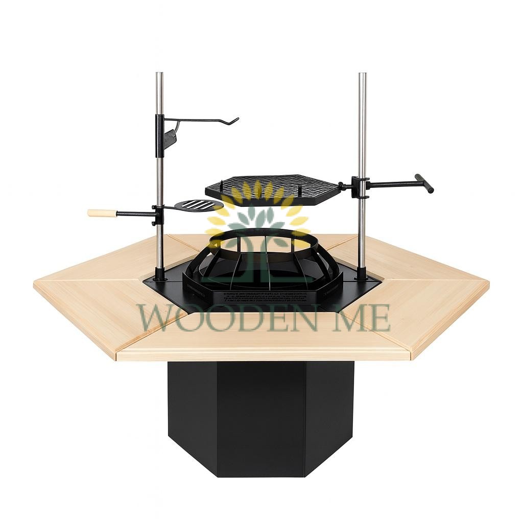 Grezns bārbekjū galds