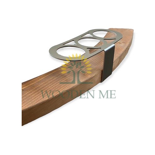 Metāla dzērienu turētājs (3 dzērieni)