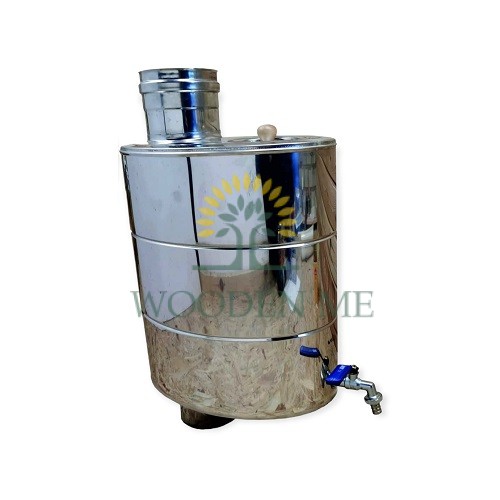 24 litru ūdens tvertne malkas kurināmām krāsnīm