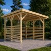 Carport-Fugi 18 m²