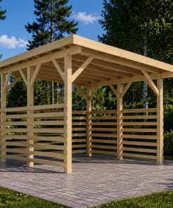 Carport-Fugi 18 m²